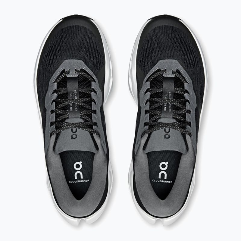 Buty do biegania damskie On Cloudrunner 3 black/ivory 6