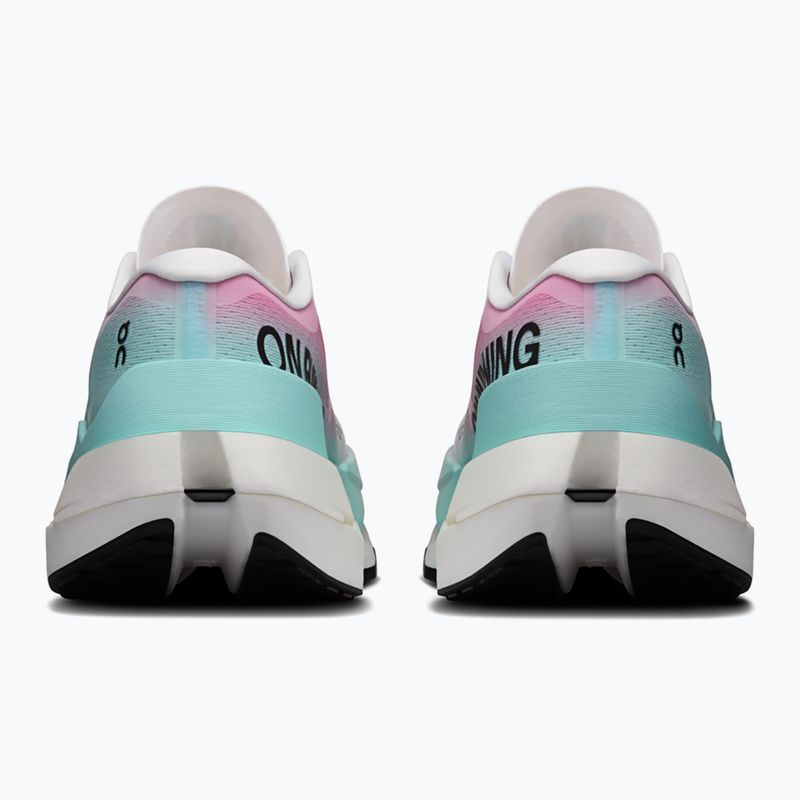 Buty do biegania damskie On Cloudboom Max white/celeste 4