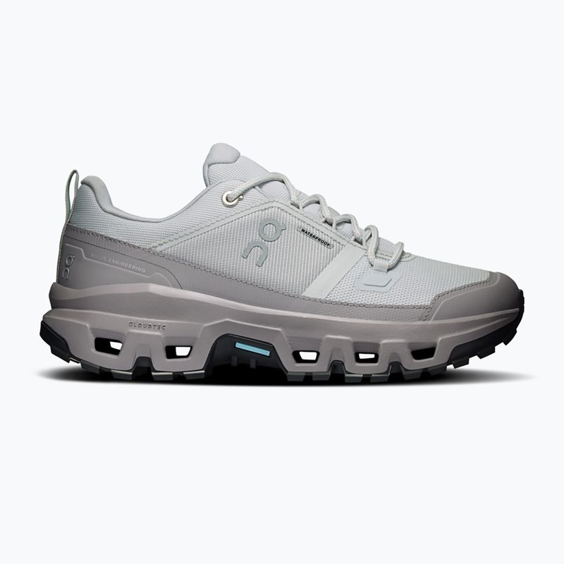 Buty turystyczne damskie On Cloudrock Low Waterproof glacier/ore