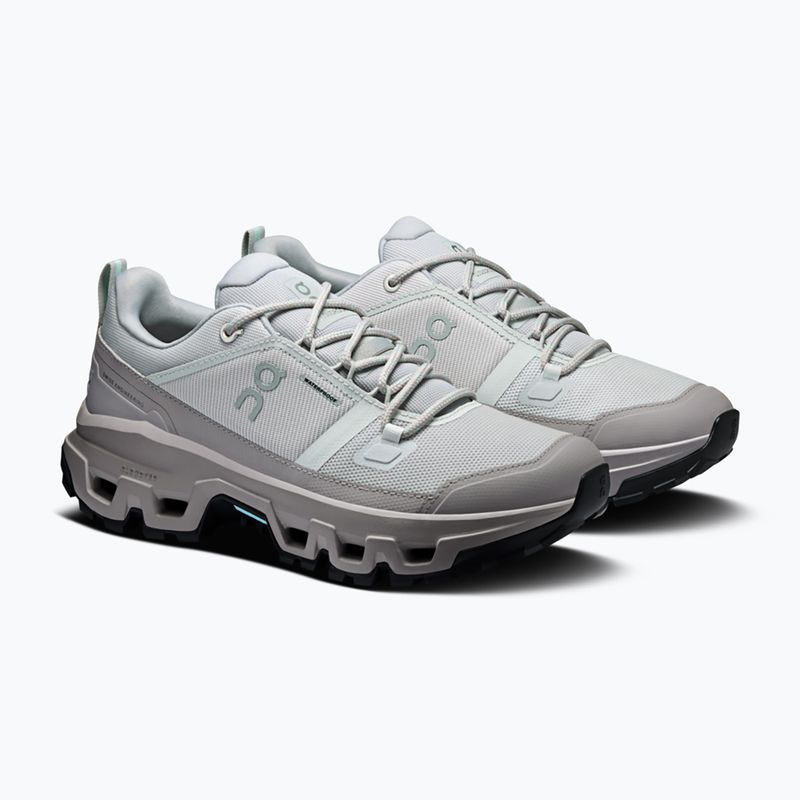Buty turystyczne damskie On Cloudrock Low Waterproof glacier/ore 2