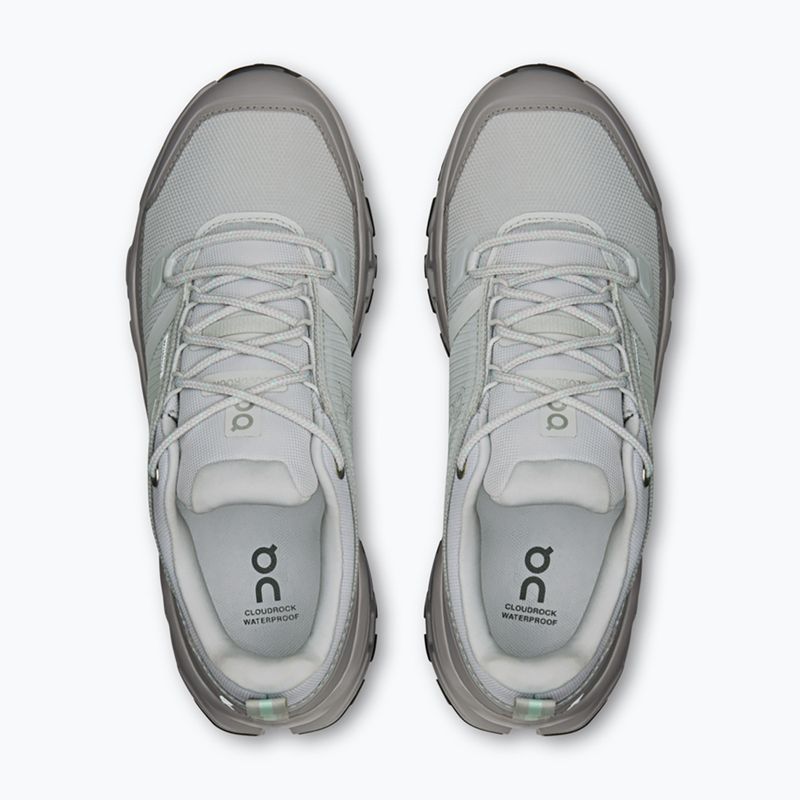 Buty turystyczne damskie On Cloudrock Low Waterproof glacier/ore 3