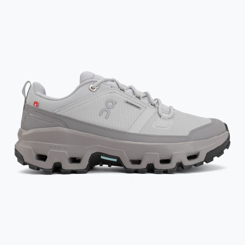 Buty turystyczne damskie On Cloudrock Low Waterproof glacier/ore 2