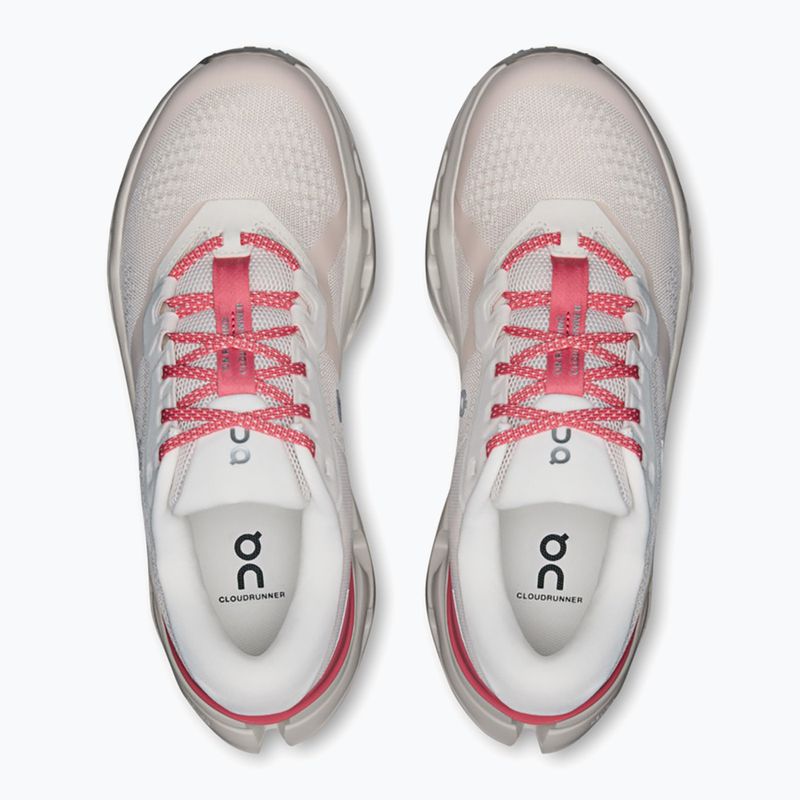 Buty do biegania damskie On Cloudrunner 3 oyster/camellia 6