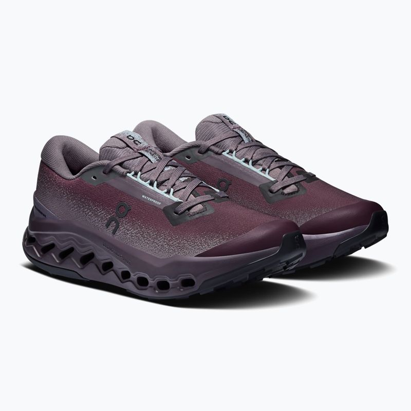 Buty do biegania damskie On Cloudsurfer Trail 2 Waterproof urchin/pebble 3