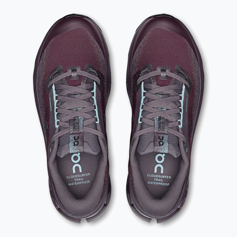 Buty do biegania damskie On Cloudsurfer Trail 2 Waterproof urchin/pebble 6