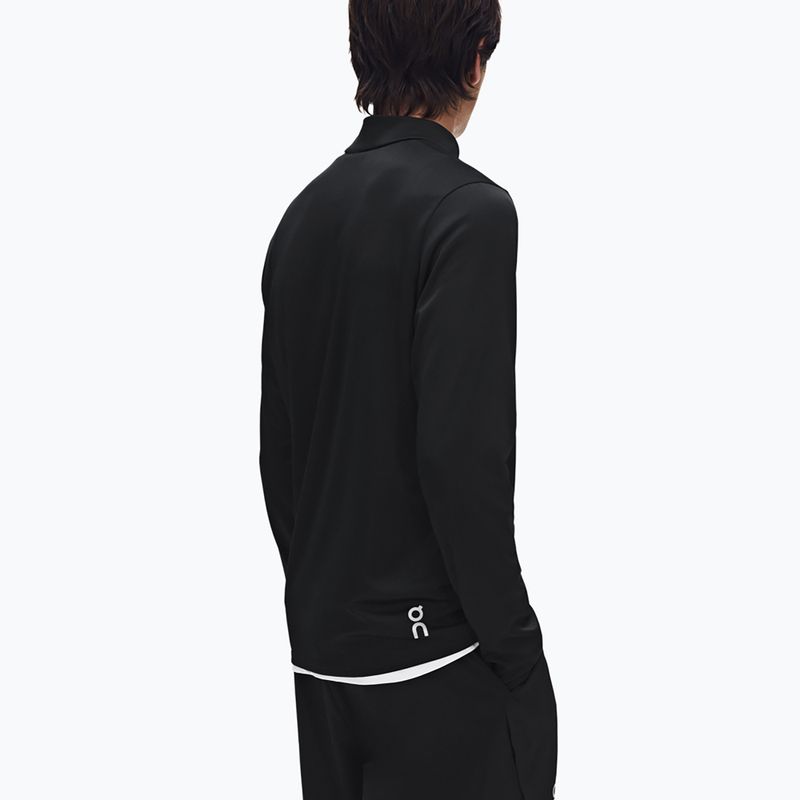 Bluza do biegania męska On Core 1/4 Zip black 5