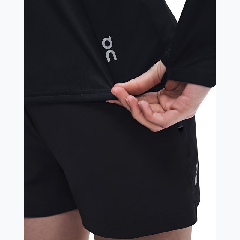 Bluza do biegania damska On Core 1/4 Zip black 7
