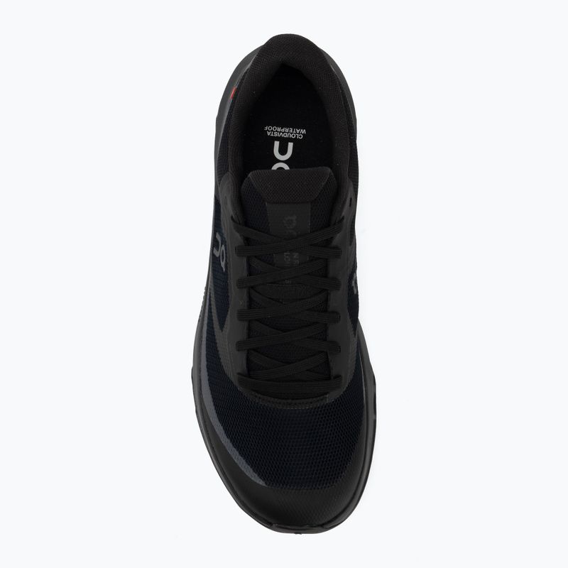 Buty do biegania męskie On Cloudvista 3 Waterproof black/black 5