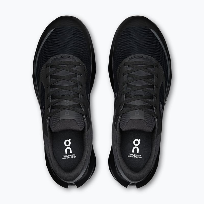 Buty do biegania męskie On Cloudvista 3 Waterproof black/black 3