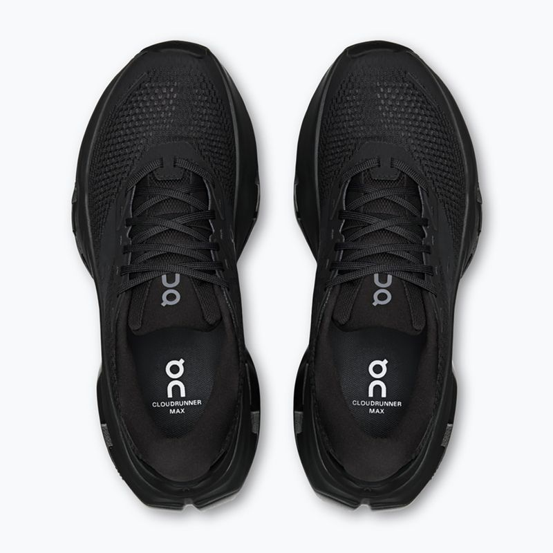 Buty do biegania damskie On Cloudrunner 3 Max black/black 3
