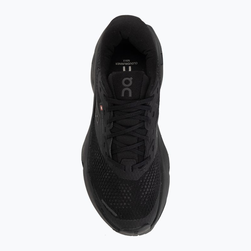 Buty do biegania damskie On Cloudrunner 3 Max black/black 5