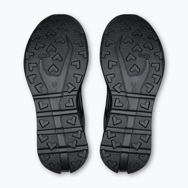 Buty do biegania damskie On Cloudvista 3 Waterproof black/black 4