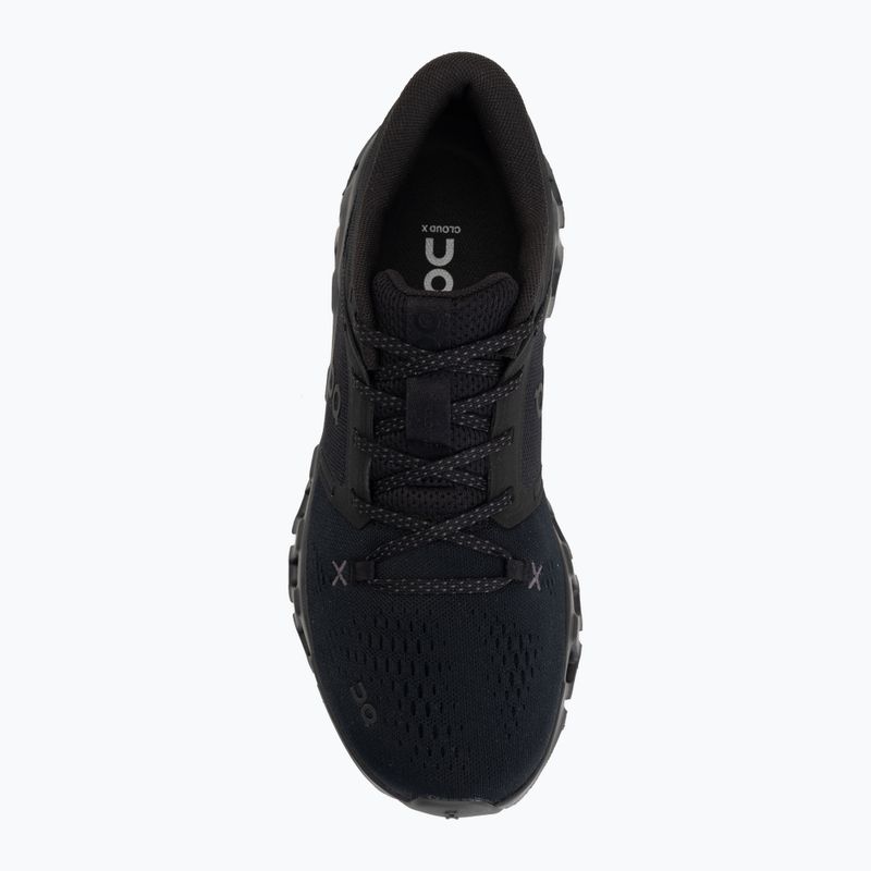 Buty treningowe damskie On Cloud X 5 black/black 5