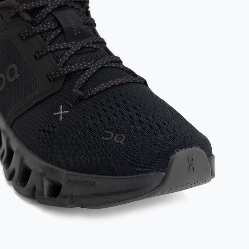 Buty treningowe damskie On Cloud X 5 black/black 7