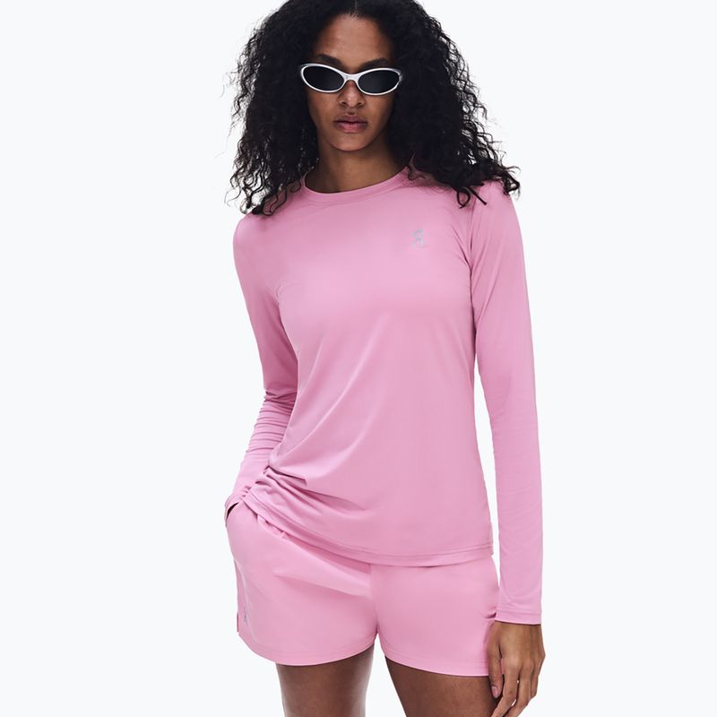 Longsleeve do biegania damski On Core Long-T bubblegum 4