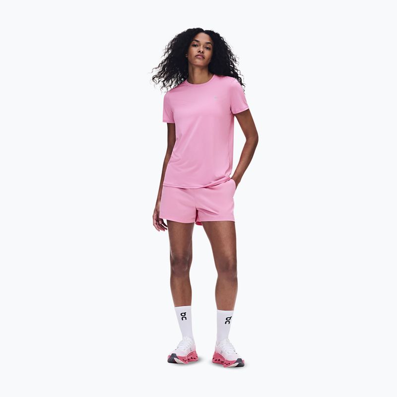 Longsleeve do biegania damski On Core-T bubblegum 2