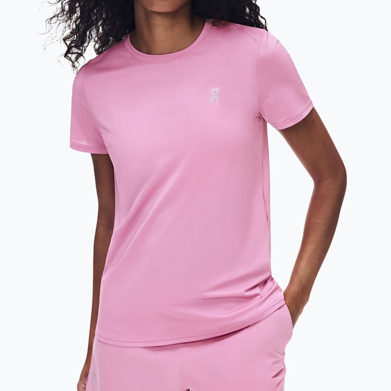 Longsleeve do biegania damski On Core-T bubblegum 5