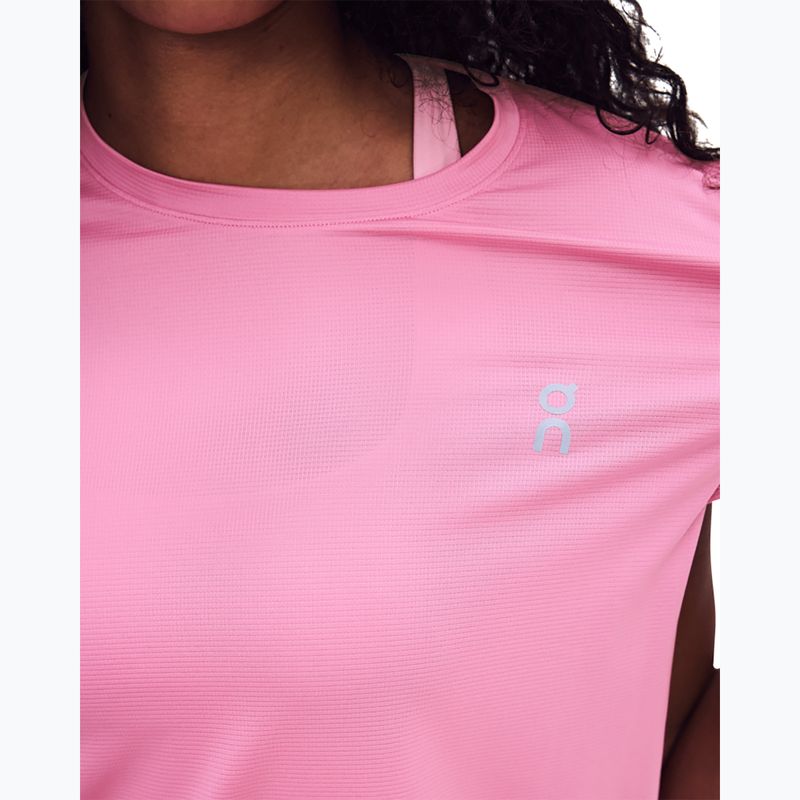 Longsleeve do biegania damski On Core-T bubblegum 6