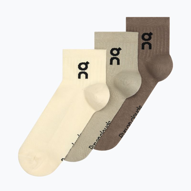 Skarpety On Logo Sock Mid 3 pack hare/brume