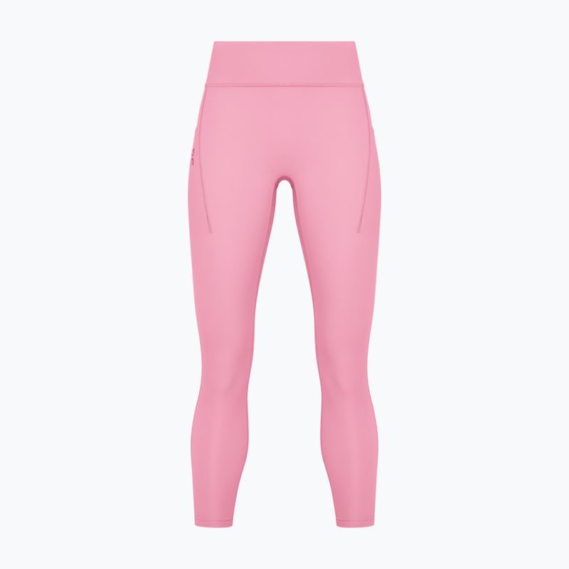 Legginsy do biegania damskie On Performance 7/8 magnolia