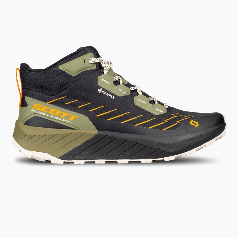 Buty do biegania męskie SCOTT Kinabalu 3 Mid Gore-Tex black/fir green 8