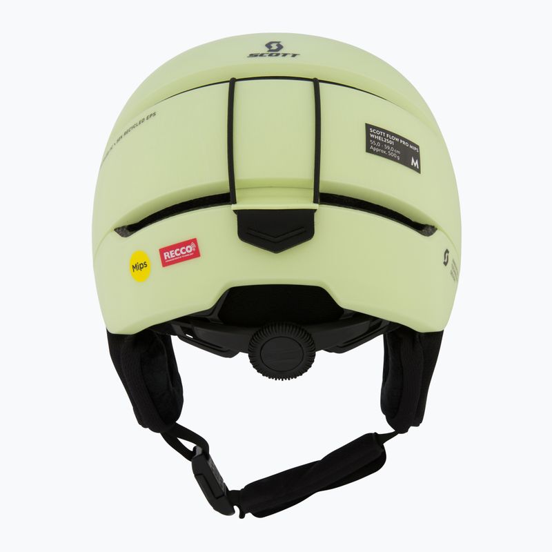 Kask narciarski SCOTT Flow Plus Pro acid yellow 3