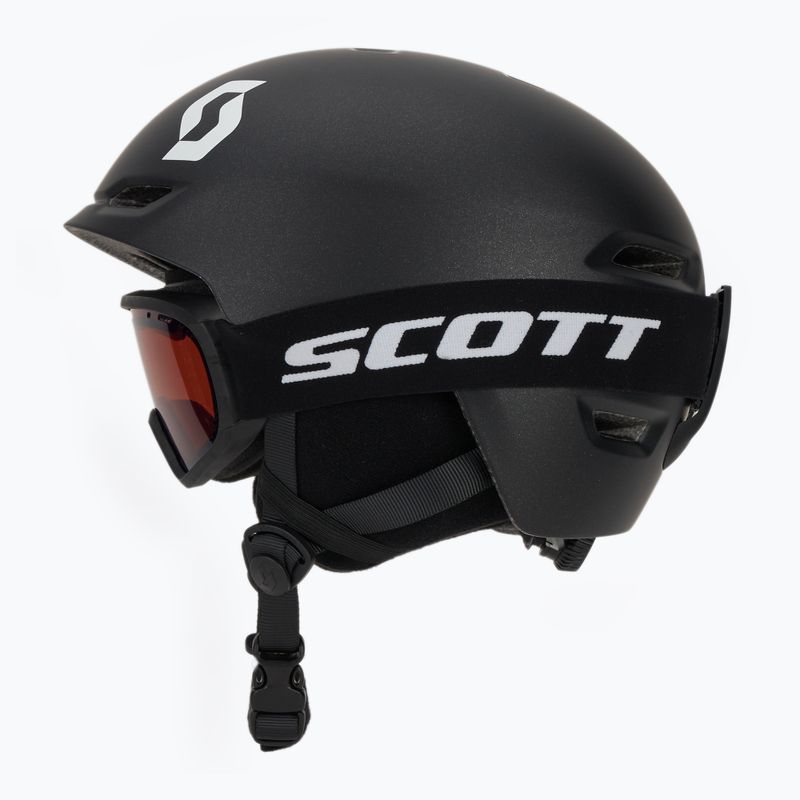 Kask narciarski dziecięcy SCOTT Keeper 2 + gogle Witty stealth black 3