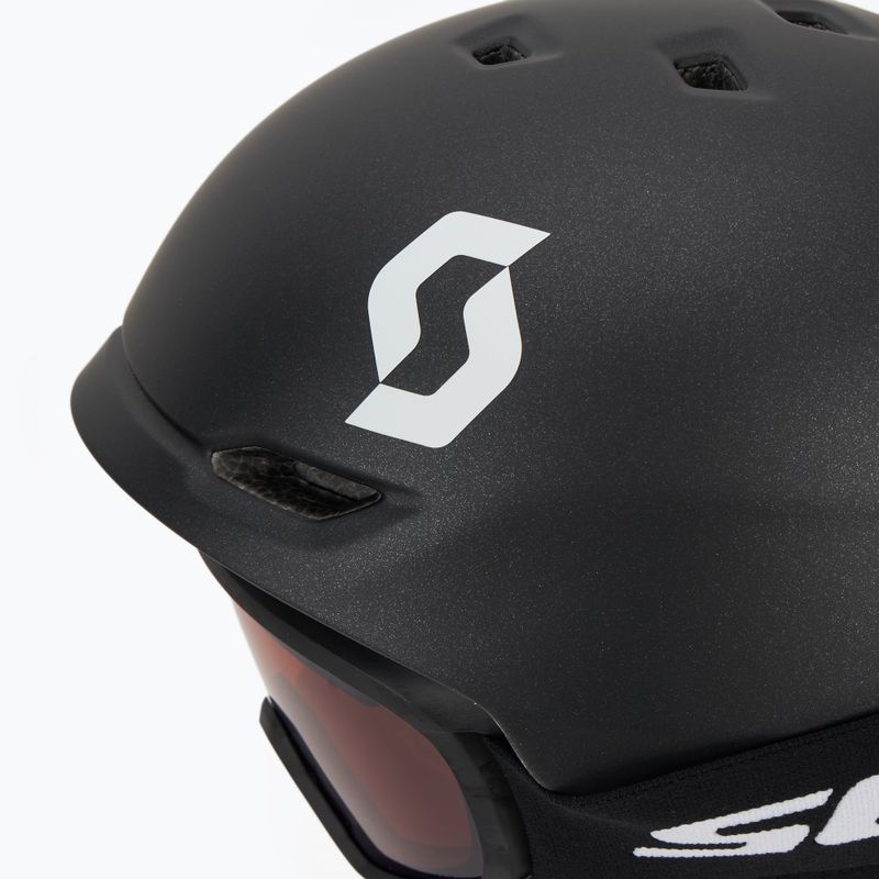 Kask narciarski dziecięcy SCOTT Keeper 2 + gogle Witty stealth black 8