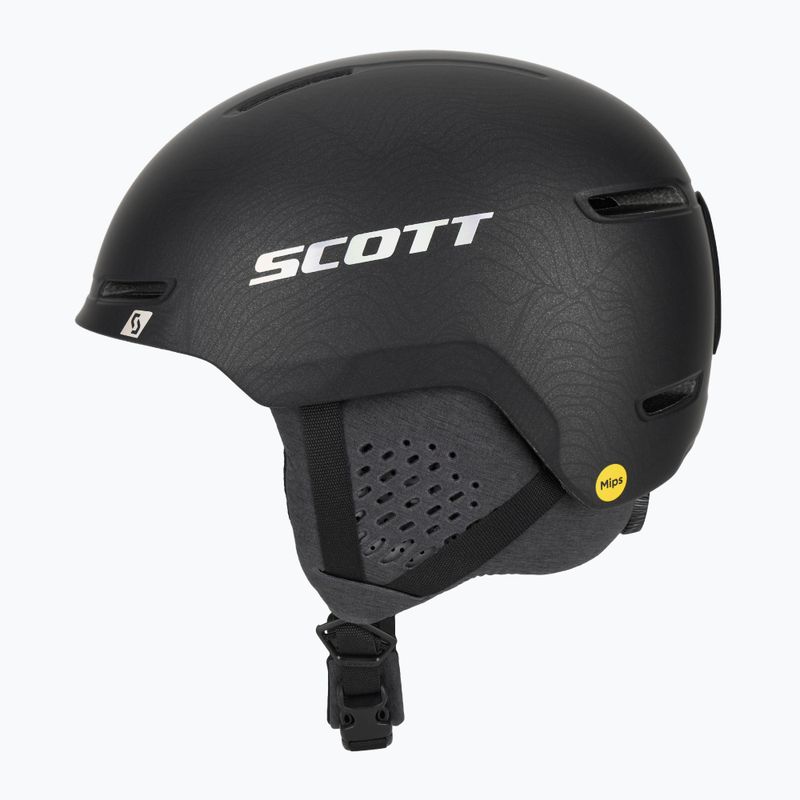 Kask narciarski SCOTT Track Plus granite black/holo grey 3