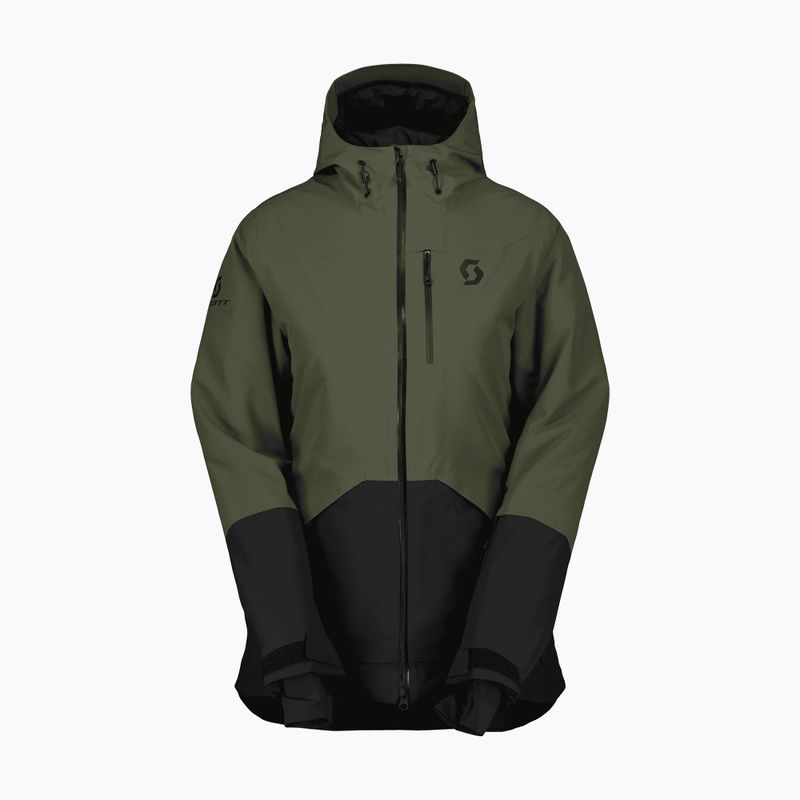 Kurtka narciarska damska SCOTT Ultimate Dryo Ripstop douglas green/black