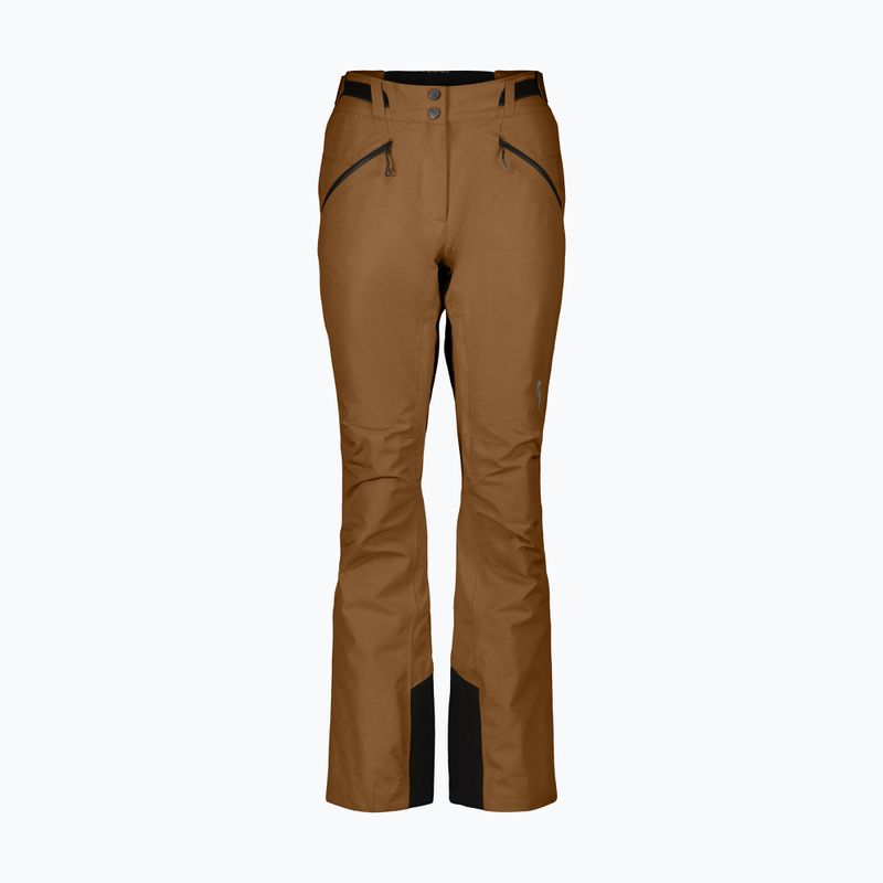 Spodnie narciarskie damskie SCOTT Ultimate Dryo Tech bread brown