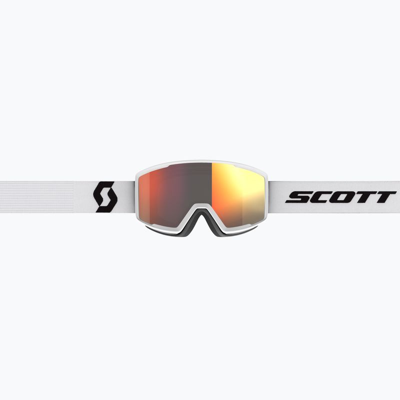 Gogle narciarskie SCOTT Factor Pro mineral white/black/solar red chrome 2