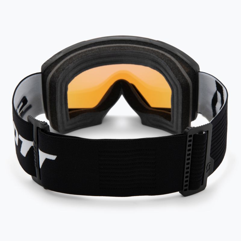 Gogle narciarskie SCOTT Shield mineral black/white/amp iluminator blue chrome 3