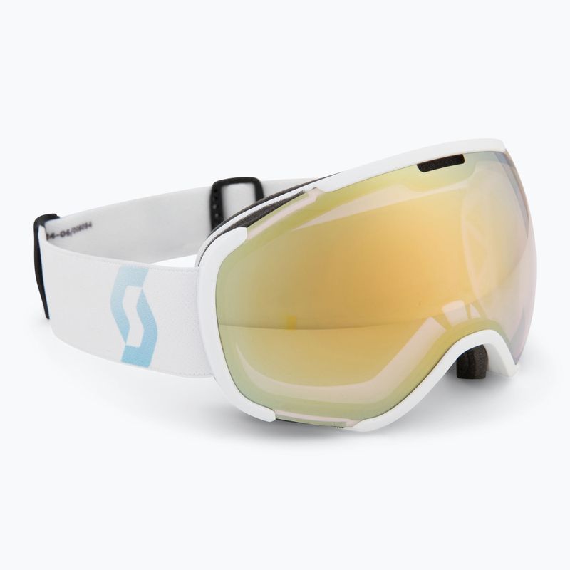 Gogle narciarskie SCOTT Faze II LS white/soft pink/light sensitive bronze chrome