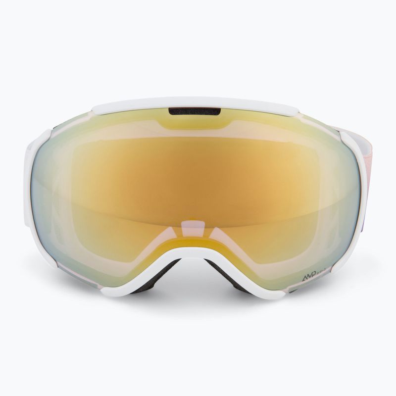 Gogle narciarskie SCOTT Faze II LS white/soft pink/light sensitive bronze chrome 2