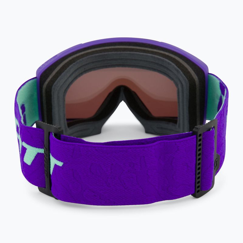 Gogle narciarskie SCOTT Shield deep purple/solar red chrome 3