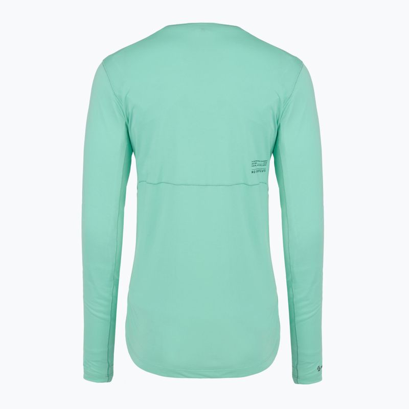 Longsleeve do biegania damski SCOTT Endurance Tech miami green 2
