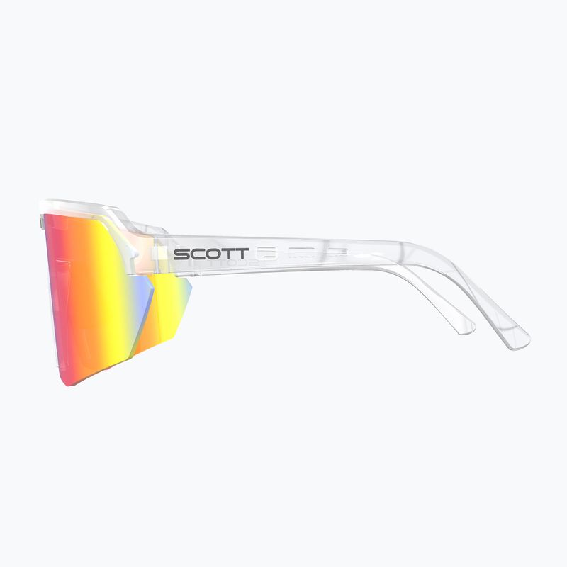 Okulary przeciwsłoneczne SCOTT Sport Shield translucent/teal chrome 4