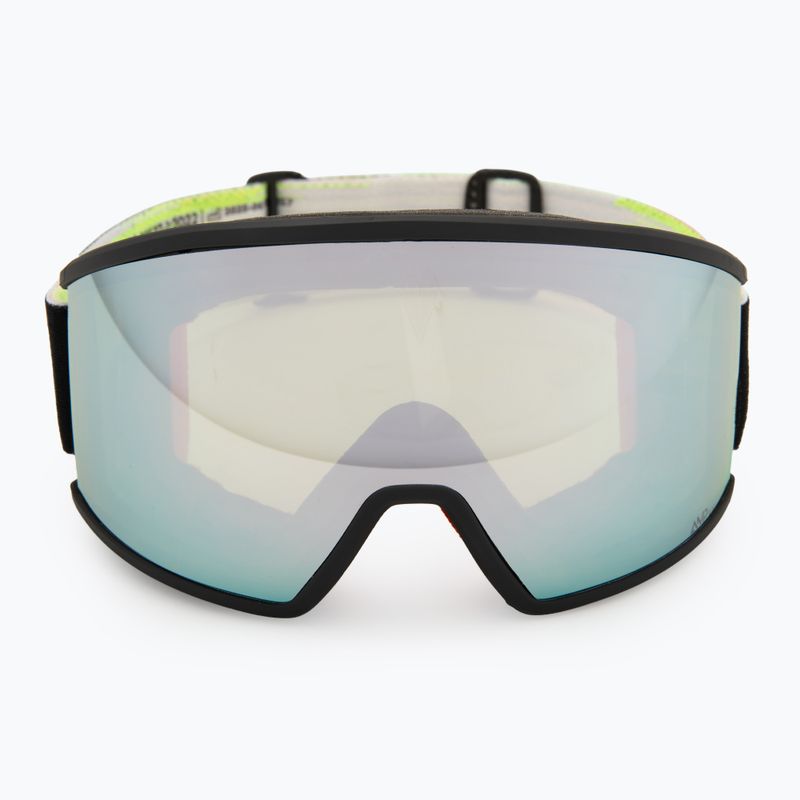 Gogle narciarskie SCOTT Ambit Compact black/neon yellow/amp white chrome 2