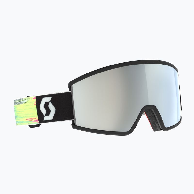 Gogle narciarskie SCOTT Ambit Compact black/neon yellow/amp white chrome 5