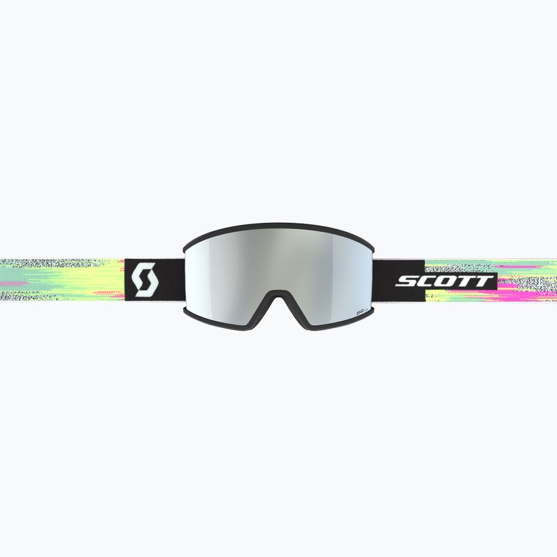 Gogle narciarskie SCOTT Ambit Compact black/neon yellow/amp white chrome 6