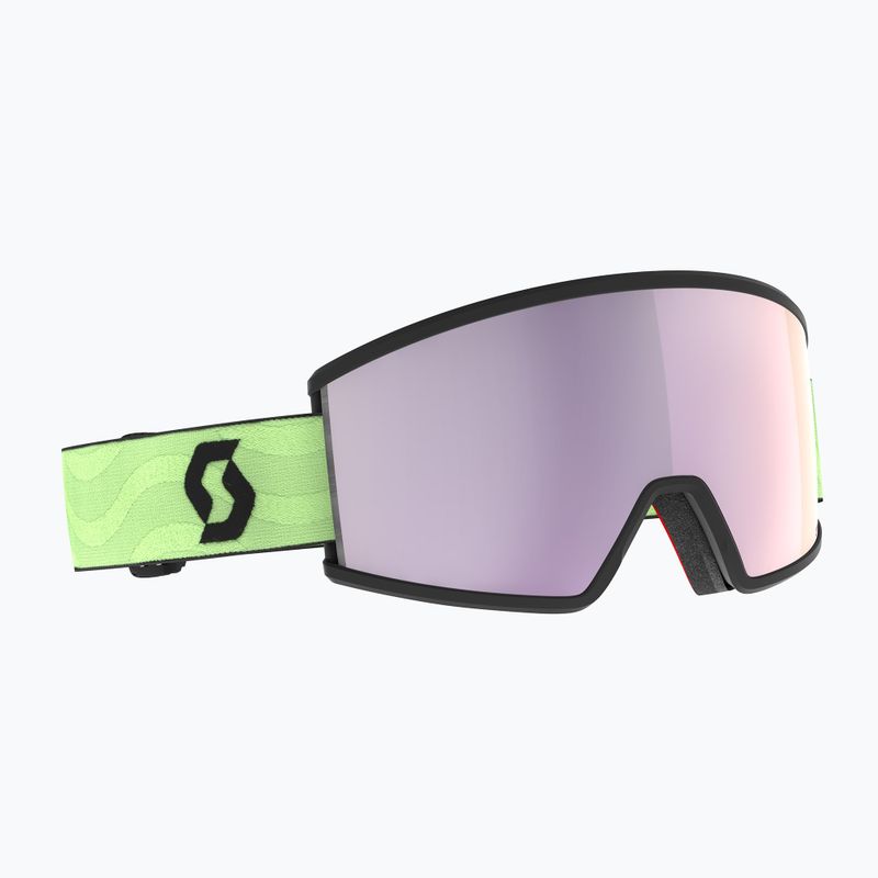 Gogle narciarskie SCOTT Ambit Compact glow green/amp lavender chrome 5