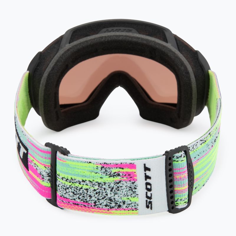 Gogle narciarskie SCOTT Faze II black/neon yellow/amp silver chrome 3