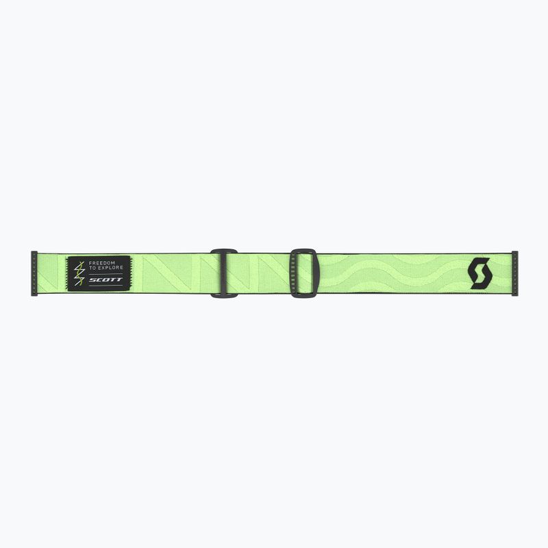 Gogle narciarskie SCOTT Faze II glow green/amp black chrome 3