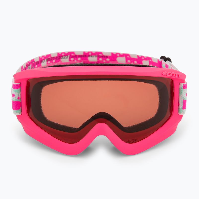 Gogle narciarskie dziecięce SCOTT Agent neon pink/enhancer 2