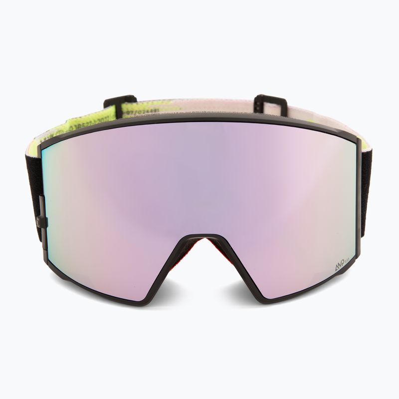 Gogle narciarskie SCOTT React black/neon yellow/amp lavender chrome 3