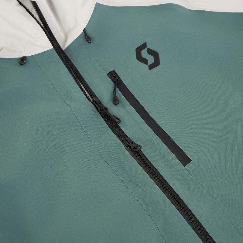 Kurtka narciarska męska SCOTT Ultimate GTX frozen blue/dust white 4