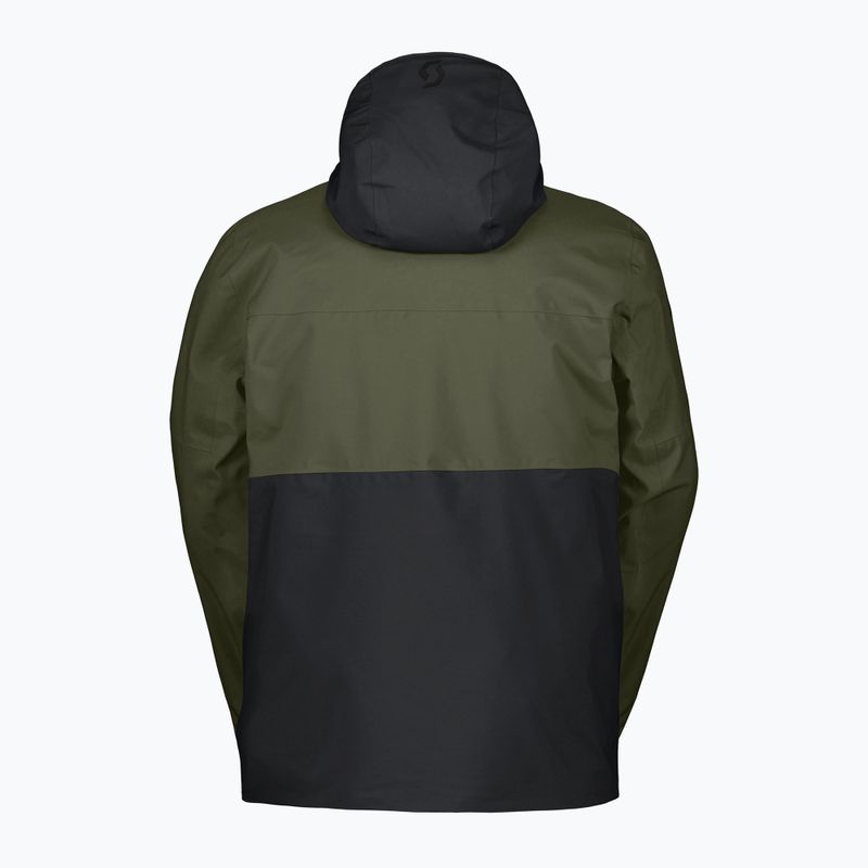 Kurtka narciarska męska SCOTT Ultimate Dryo 10 douglas green/black 2