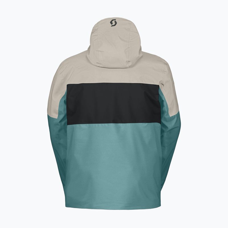 Kurtka narciarska męska SCOTT Ultimate Dryo 10 frozen blue/dust white 2