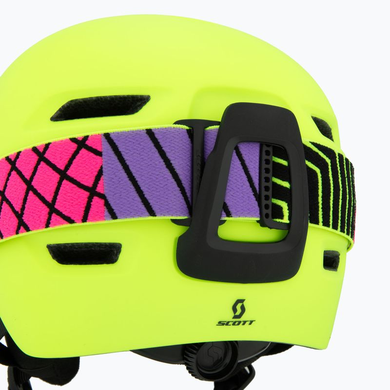 Kask narciarski dziecięcy SCOTT Keeper 2 + gogle Witty neon yellow 7
